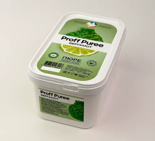 Пюре замороженное Бергамот Proff Puree, 1кг.