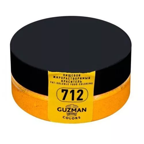 Краситель жирорастворимый GUZMAN (712) Желтый яичный, 5г Краситель жирорастворимый GUZMAN (712) Желтый яичный, 5г