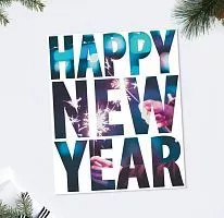 Открытка "Happy New Year" 8,8*10,7см